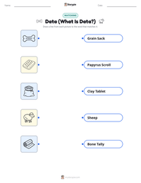 Data (What Is Data?) printable worksheet for kids