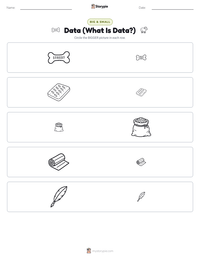Data (What Is Data?) printable worksheet preview