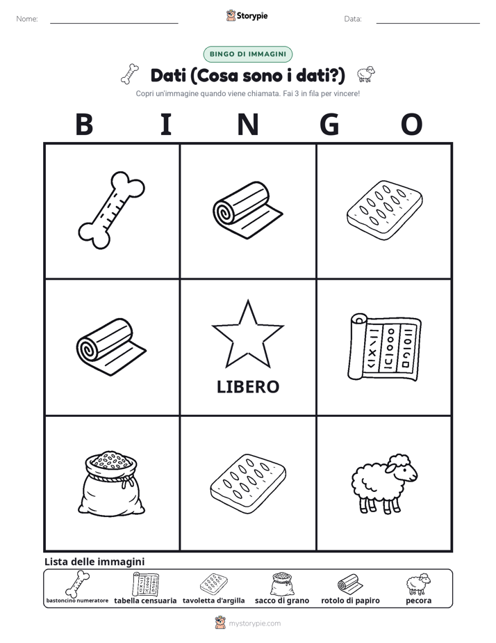 Bingo delle Immagini