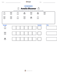 Amelia Bloomer printable worksheet preview