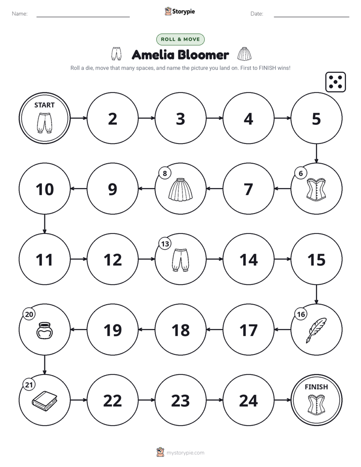 Roll & Move Game