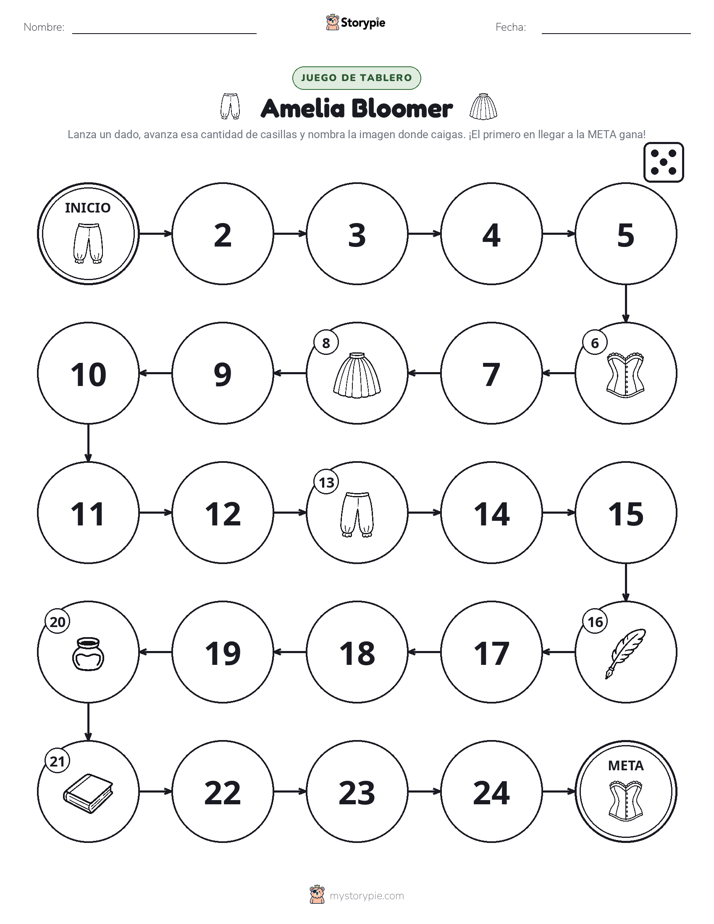 Juego de Rueda y Avanza