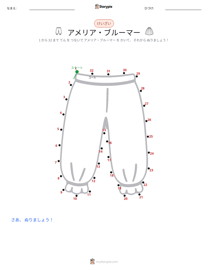 点つなぎ