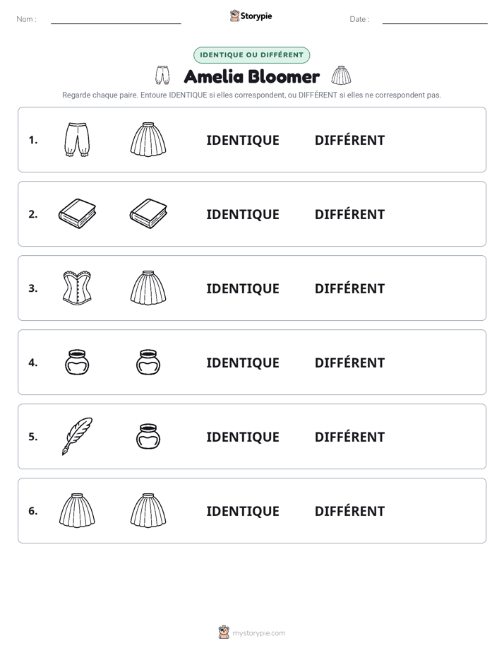 Identique ou Différent