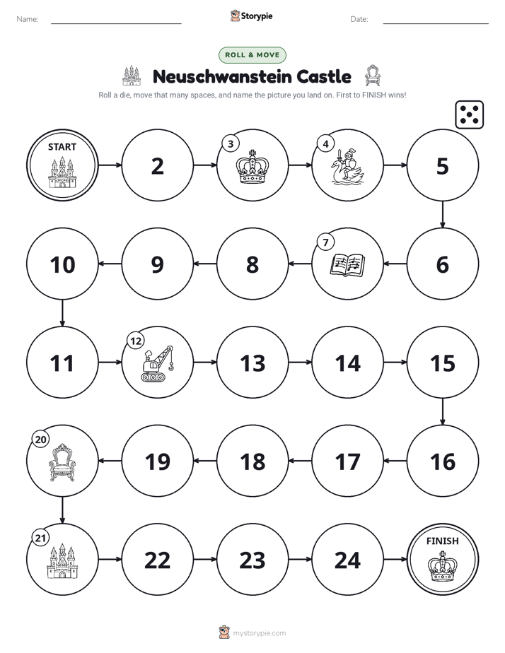 Roll & Move Game