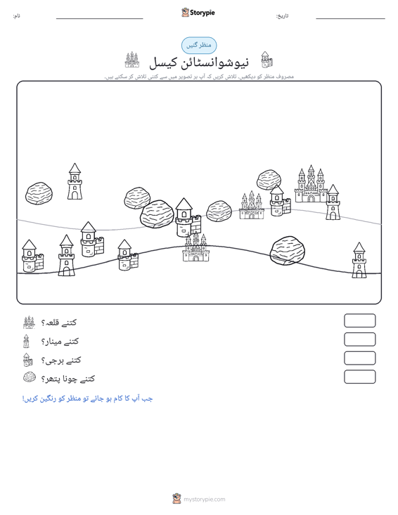 گنتی کا منظر