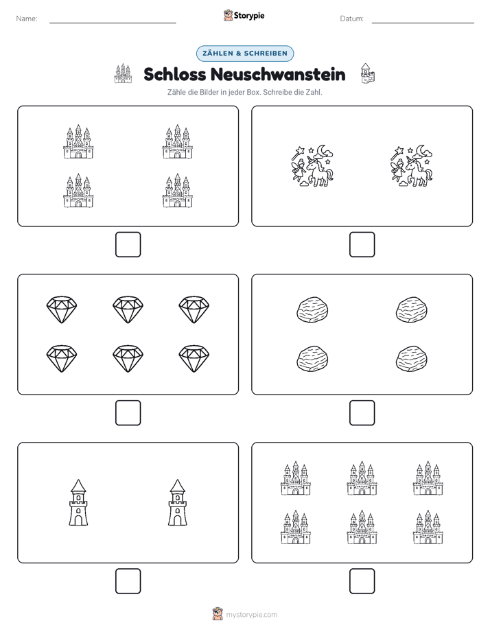 Zählen & Schreiben