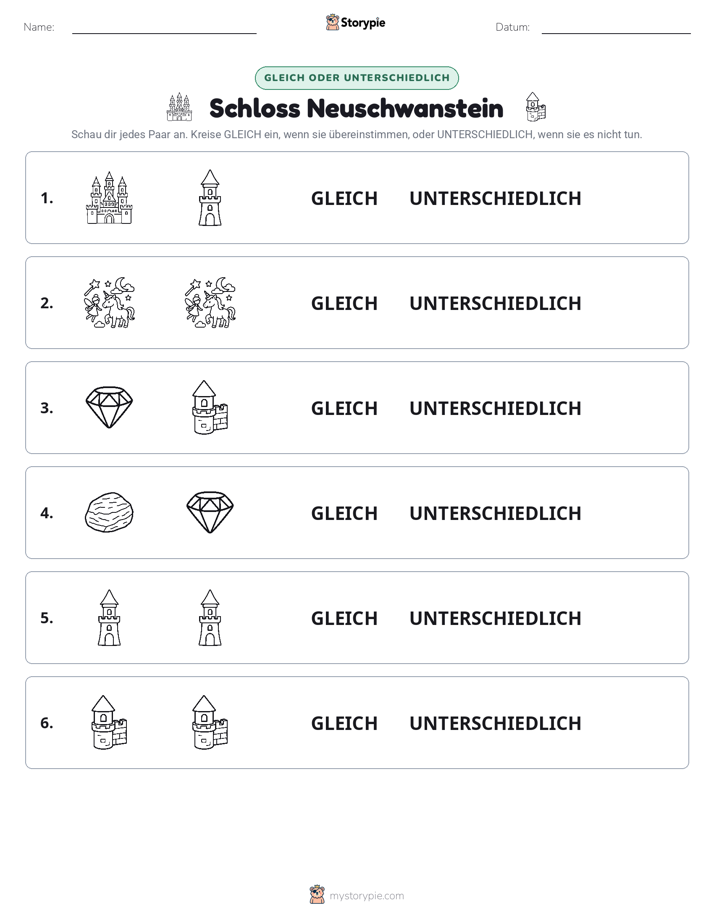 Gleich oder Anders