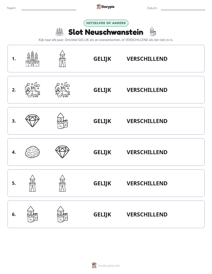 Zelfde of Verschillend