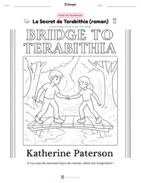Aperçu de la feuille de travail imprimable Le Secret de Terabithia (roman)