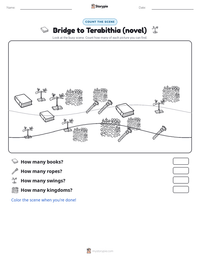 Bridge to Terabithia (novel) printable worksheet preview