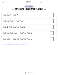 Bridge to Terabithia (novel) printable worksheet preview