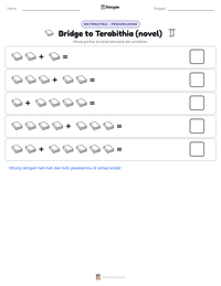 Prabaca lembar kerja cetak Bridge to Terabithia (novel)