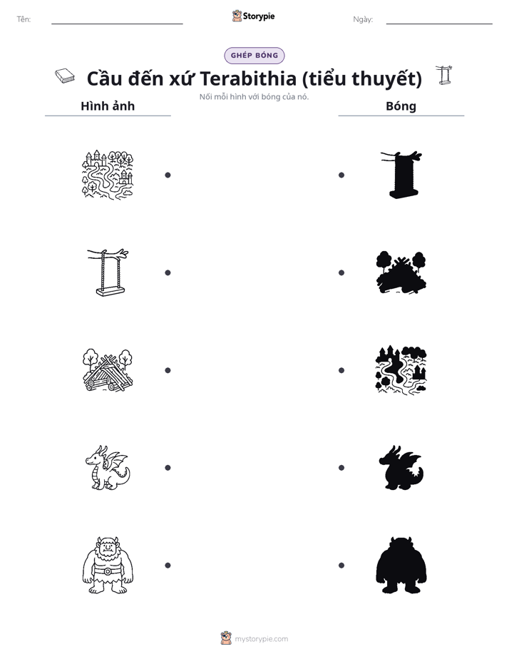 Ghép Hình Bóng