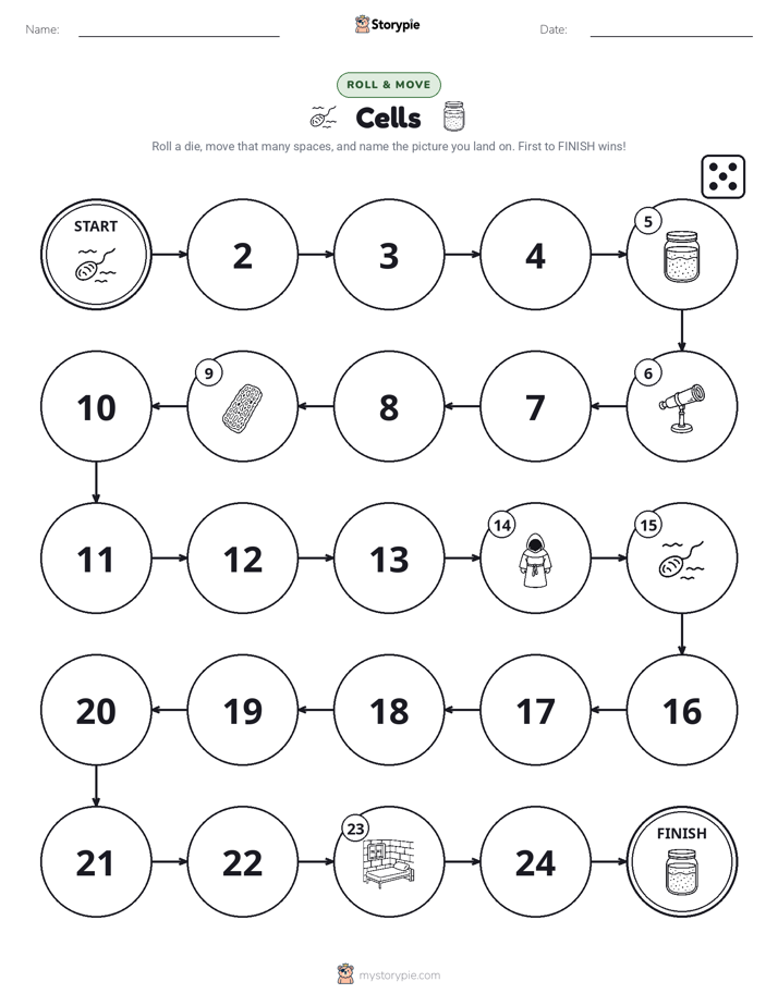 Roll & Move Game
