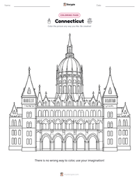 Connecticut printable worksheet preview
