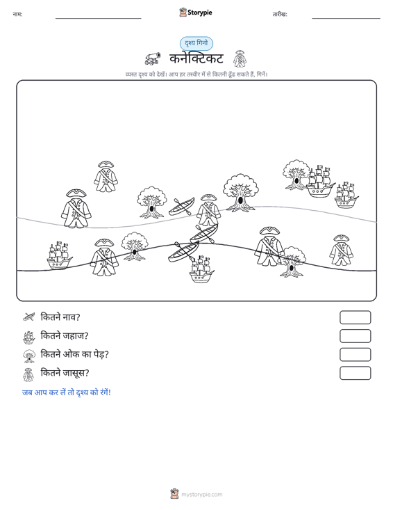 गिनती दृश्य