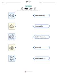 Iron Ore printable worksheet for kids