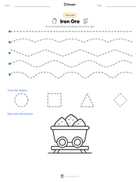Iron Ore printable worksheet preview