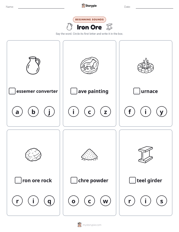 Beginning Sounds