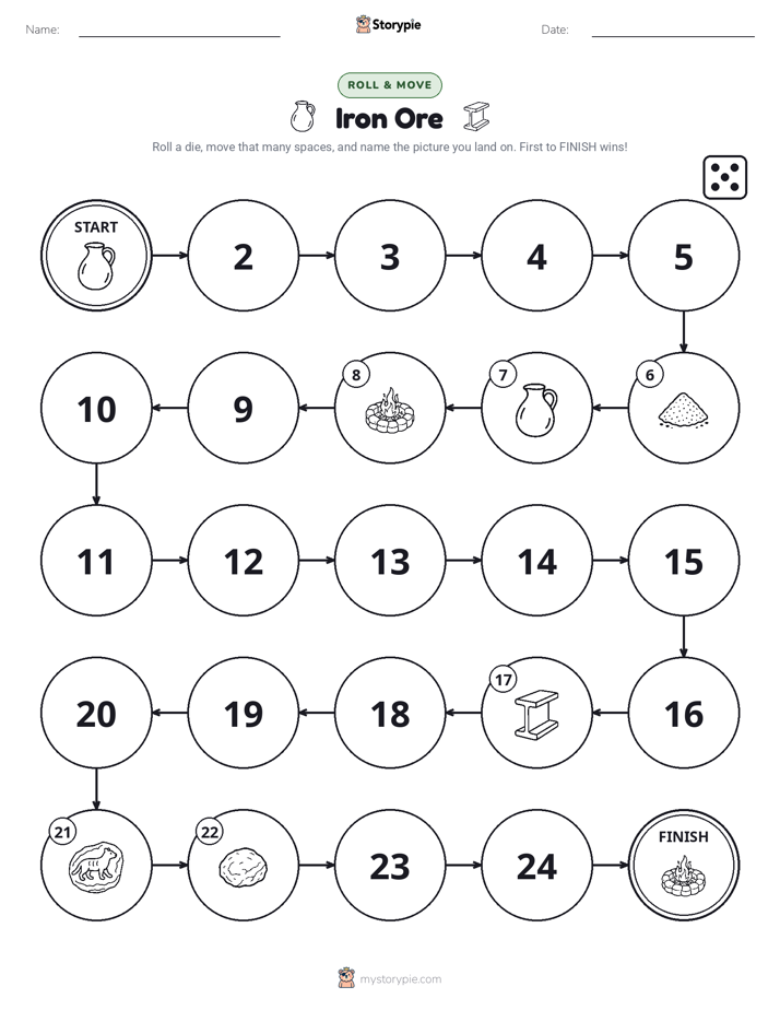 Roll & Move Game