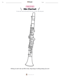 Xem trước tài liệu in sẵn Kèn Clarinet