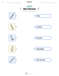 Xem trước tài liệu in sẵn Kèn Clarinet