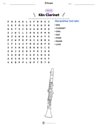 Xem trước tài liệu in sẵn Kèn Clarinet