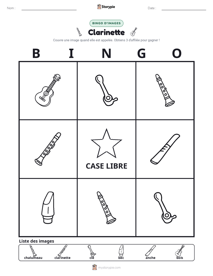 Bingo d'Images