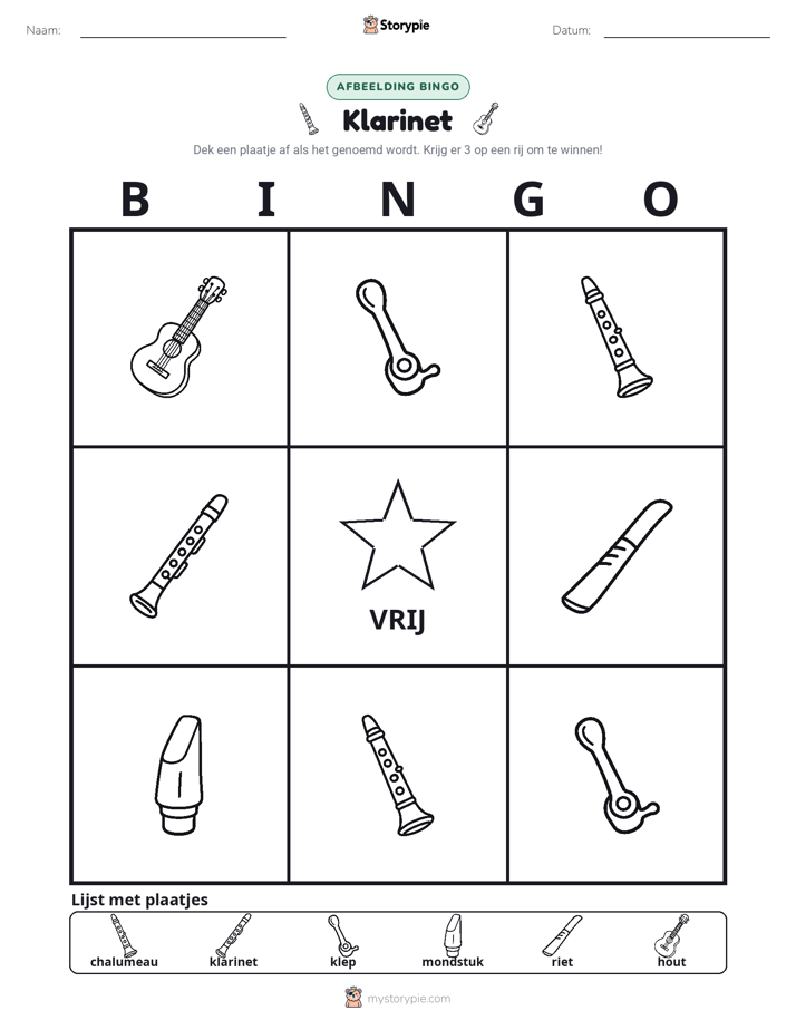 Afbeelding Bingo