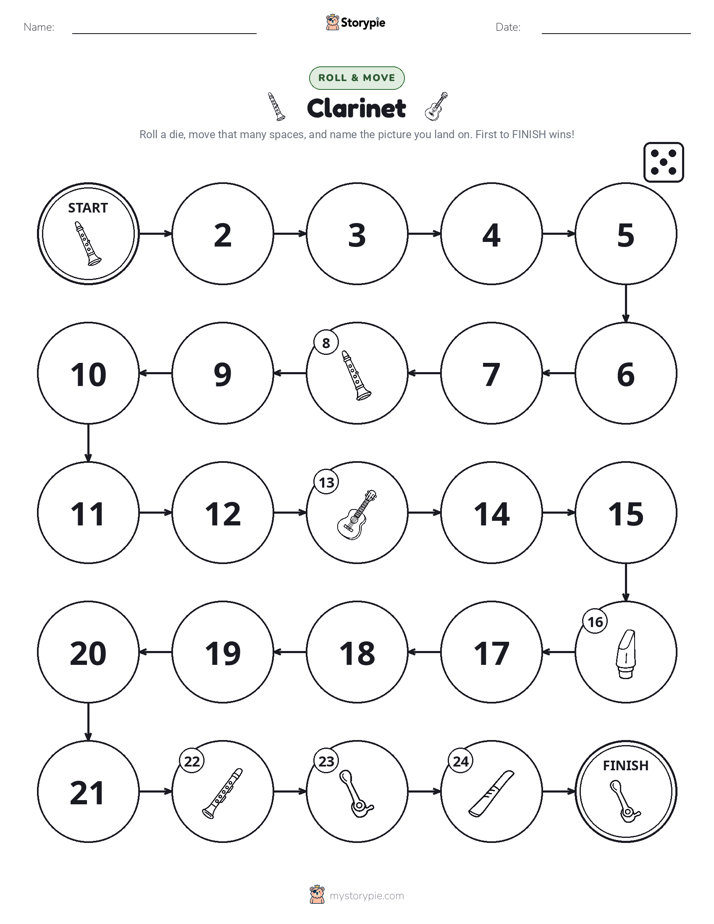 Roll & Move Game