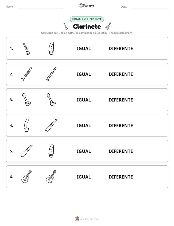 Igual ou Diferente