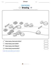 Drawing printable worksheet preview