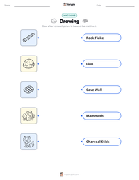 Drawing printable worksheet for kids