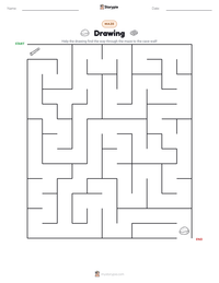 Drawing printable worksheet preview