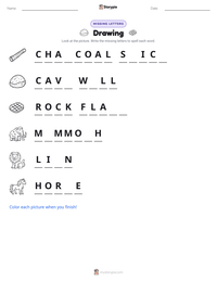 Drawing printable worksheet preview