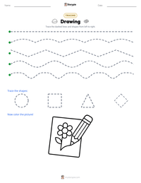 Drawing printable worksheet preview