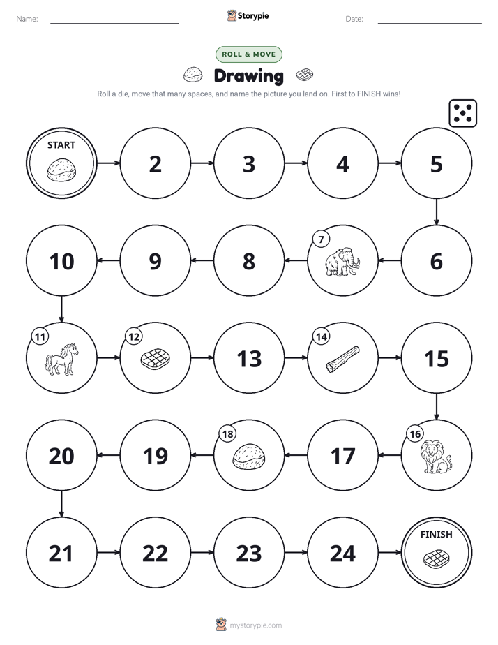 Roll & Move Game