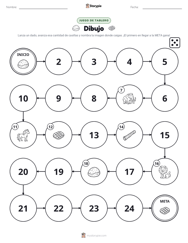 Juego de Rueda y Avanza