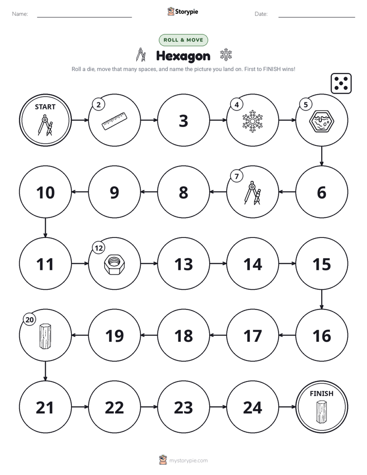 Roll & Move Game