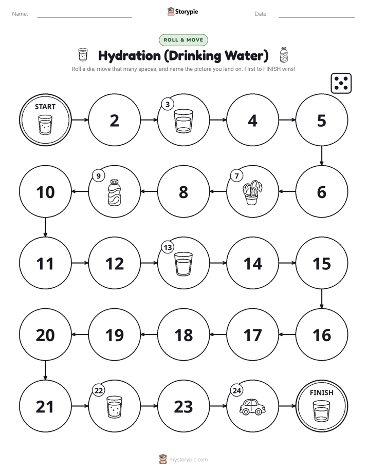 Roll & Move Game
