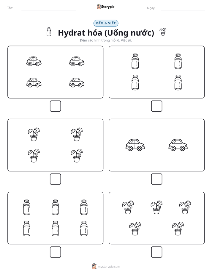 Đếm & Viết