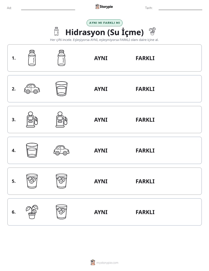 Aynı mı Farklı mı