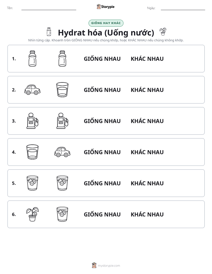 Giống Hay Khác