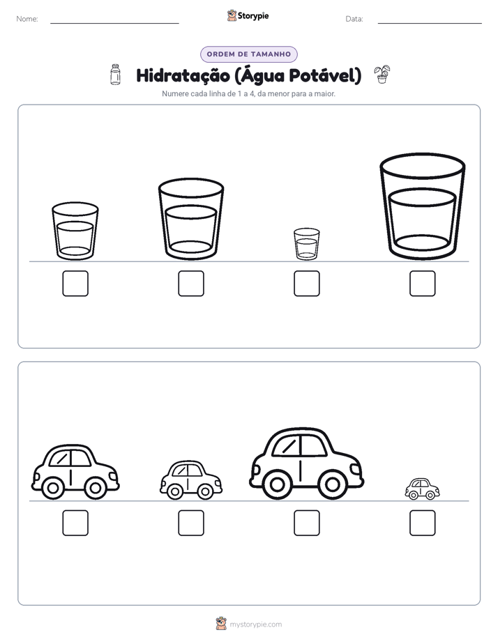 Ordem de Tamanho