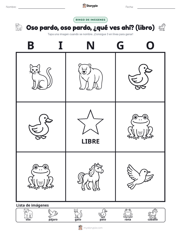 Bingo de Imágenes