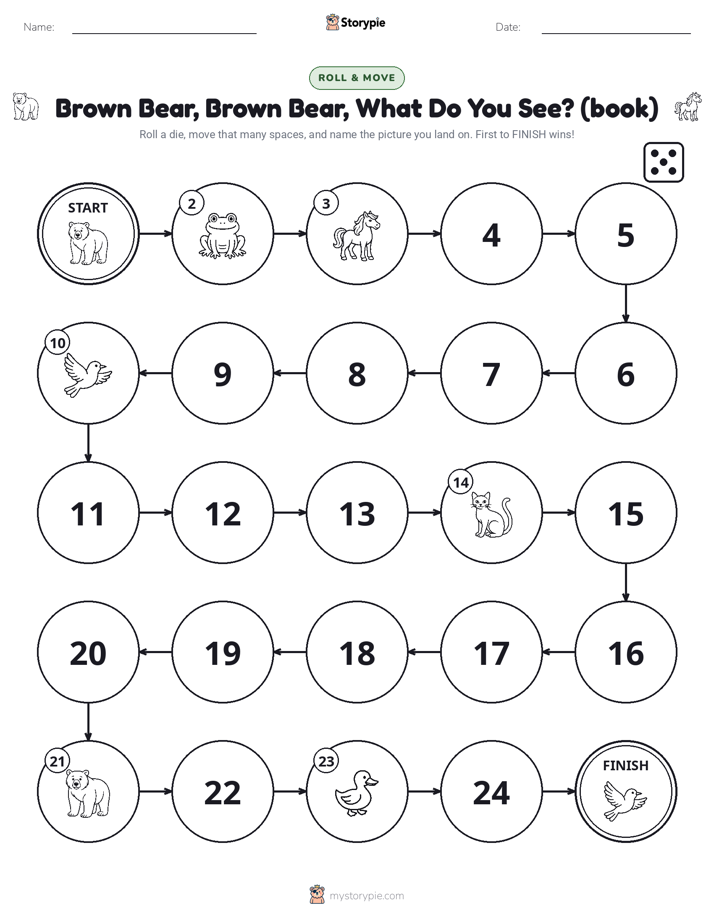 Roll & Move Game