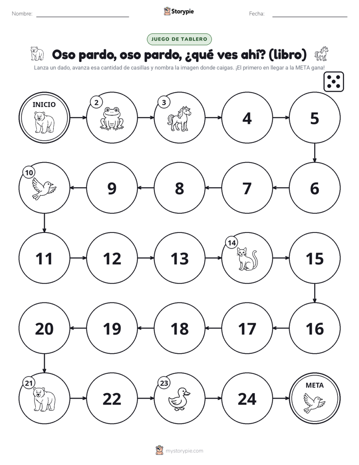 Juego de Rueda y Avanza