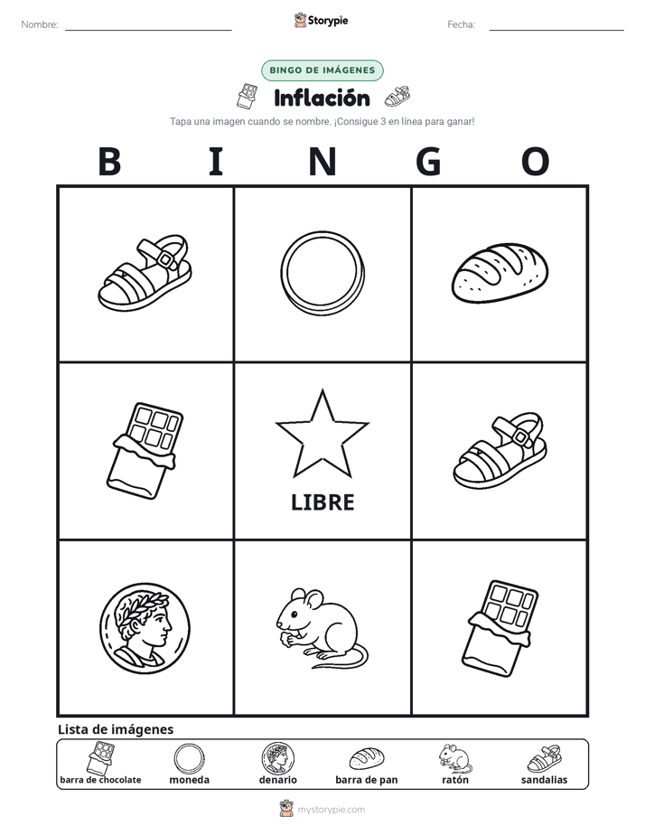 Bingo de Imágenes