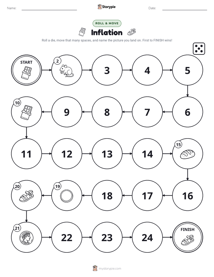 Roll & Move Game